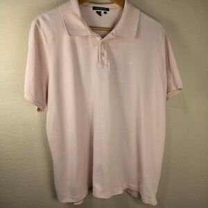 LAUREN RALPH LAUREN Mens Short Sleeve Pink Polo Shirt In Size XXL‎